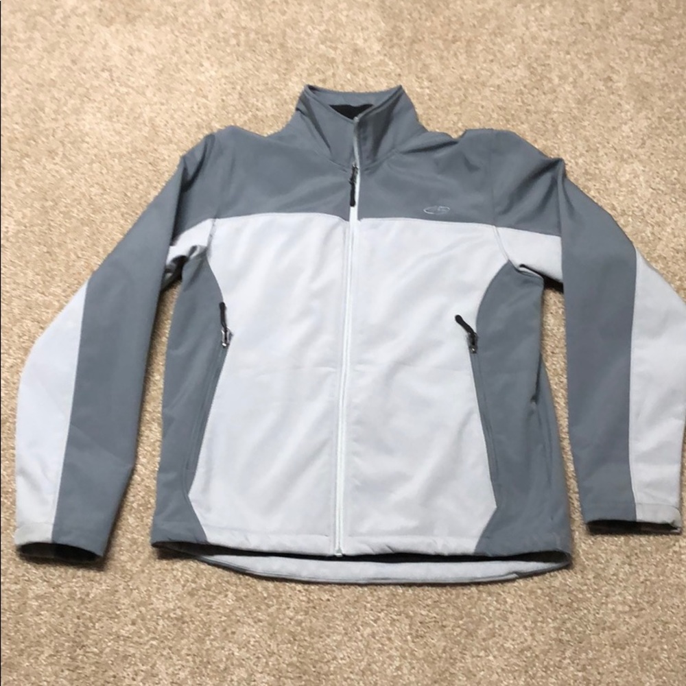 Champion grey/black Jacket, Sz Small